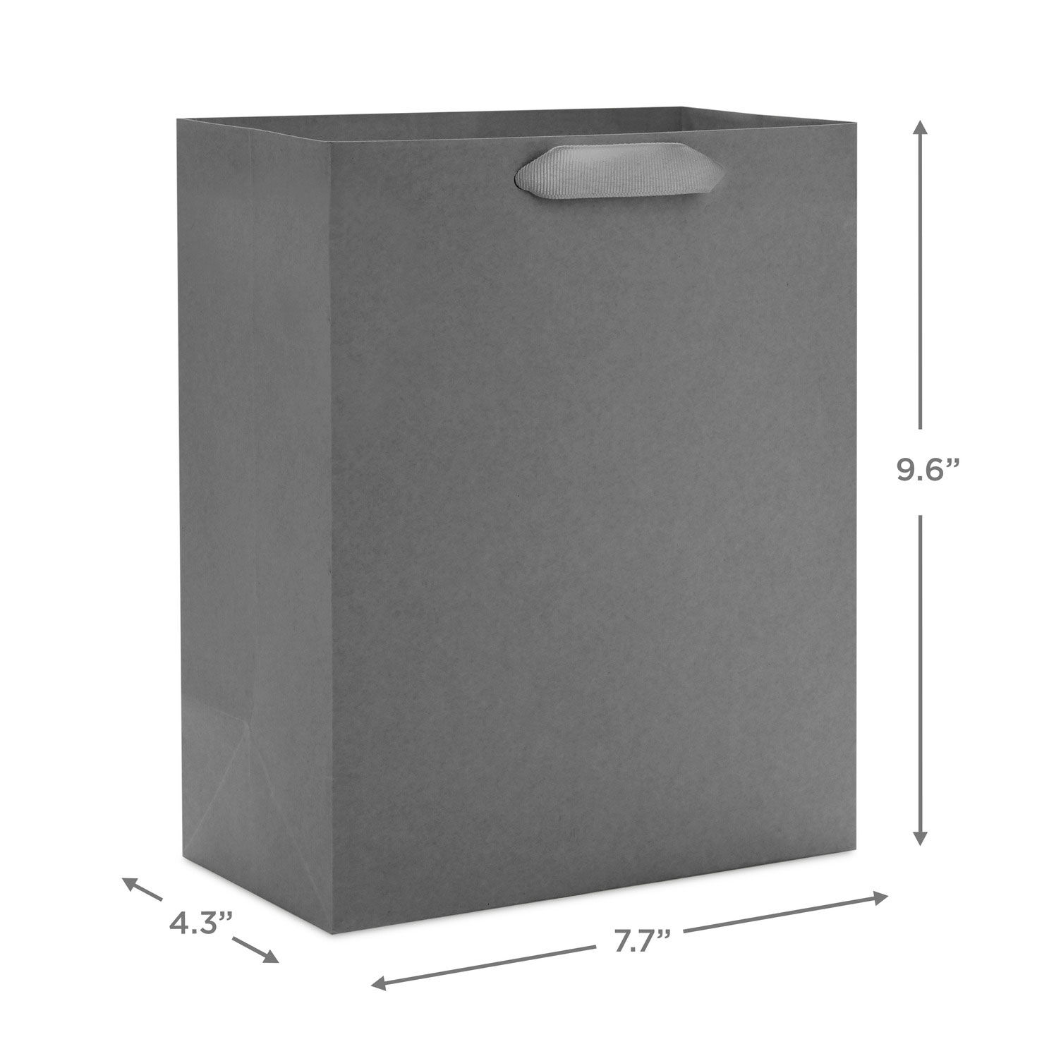 Gray gift bags discount