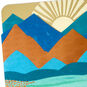 Sun Over Mountains Religious Encouragement Card Card Front Detail image number 5