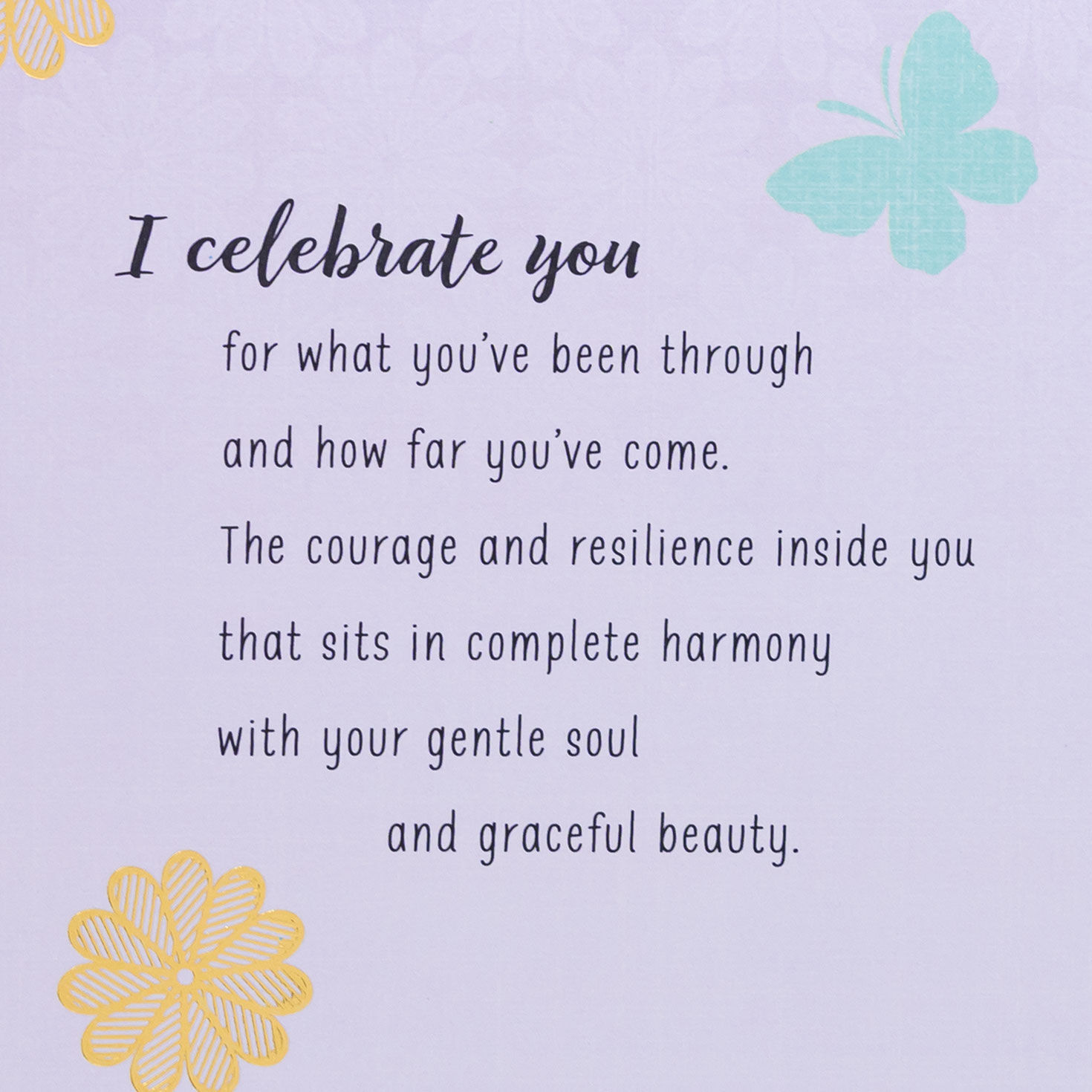 Floral Butterfly Mama Mother's Day Card Sentiment image number 2