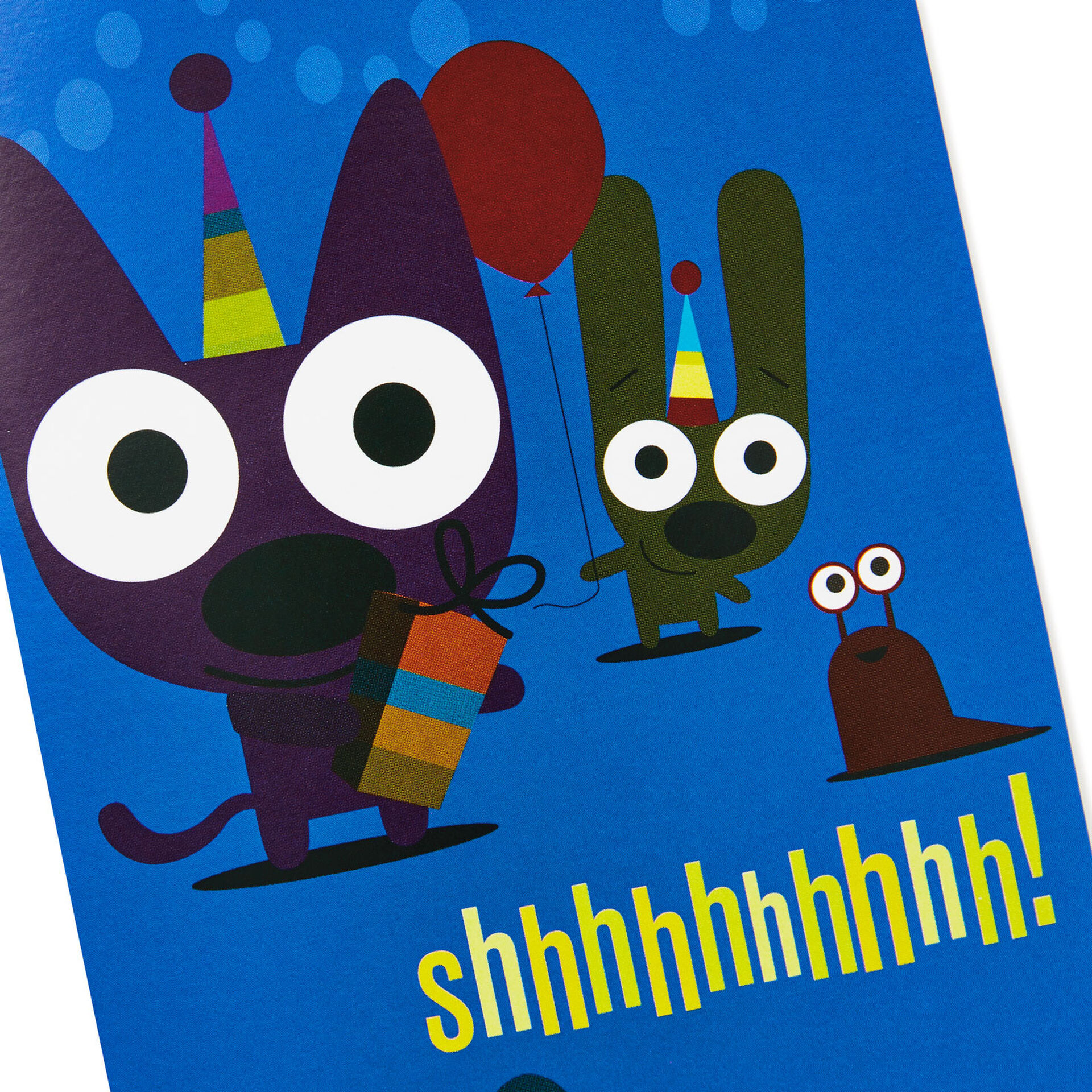 hoops&yoyo™ Surprise Party Birthday Card With Lights and Sound