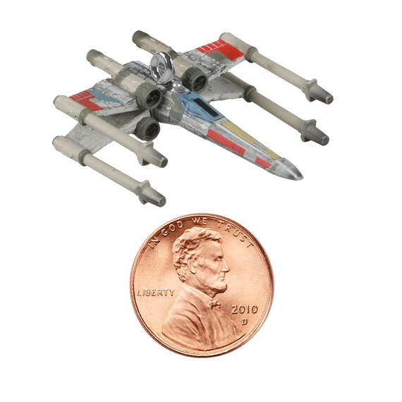 Mini Star Wars™ Luke Skywalker's X-Wing™ Ornament, 0.5", , large image number 7