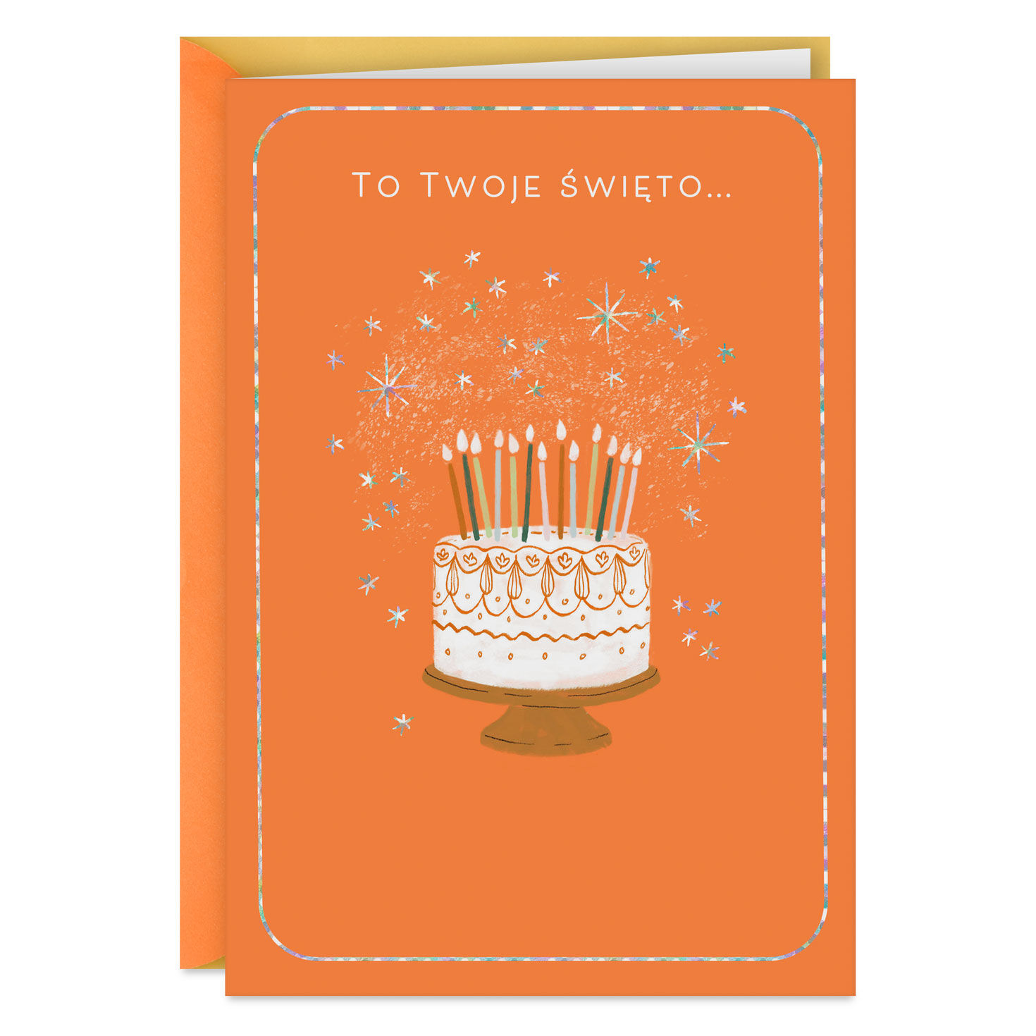 You're Wonderful Polish-Language Birthday Card