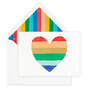 Rainbow Heart Blank Note Cards, Box of 10, , large image number 2