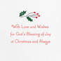 Your Love's Like a Hug Religious Christmas Card for Granddaughter, , large image number 2