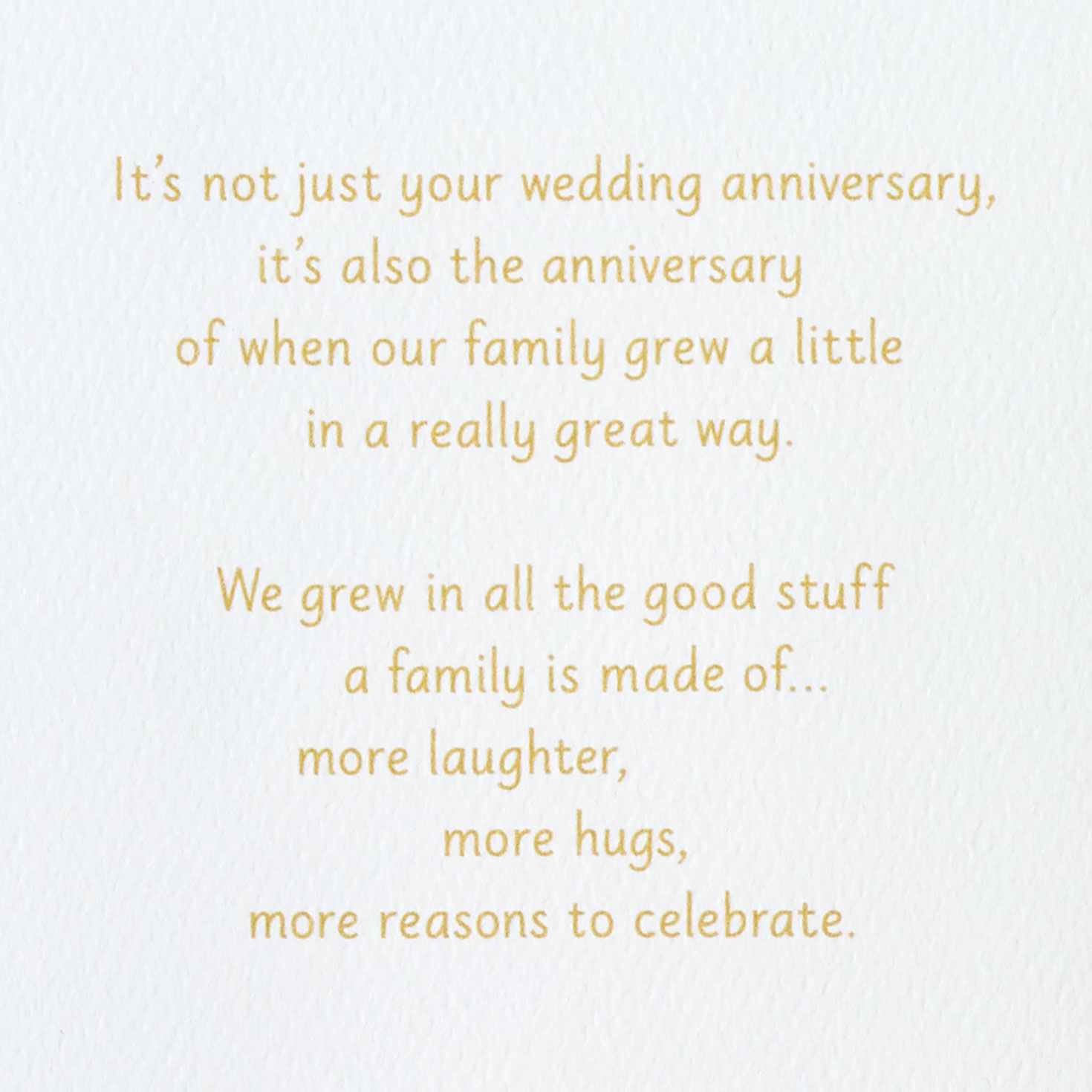 Our Family Is Better Because of You Anniversary Card for Daughter and Spouse for only USD 6.99 | Hallmark