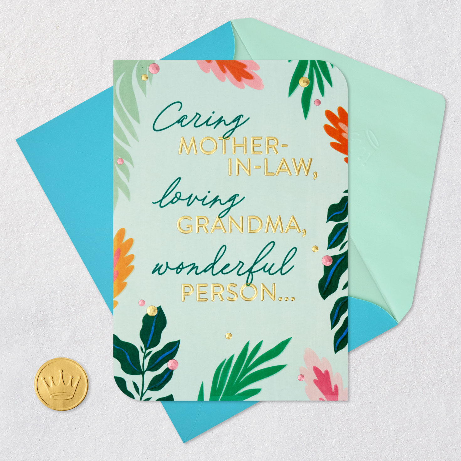 Caring, Loving, Wonderful Mother's Day Card for Mother-in-Law, , large image number 5