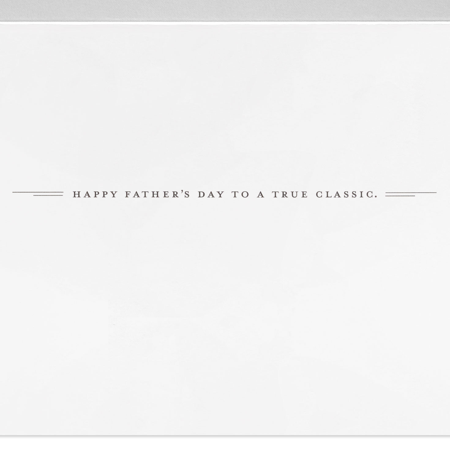 True Classic Vintage Red Car Father's Day Card Sentiment image number 2