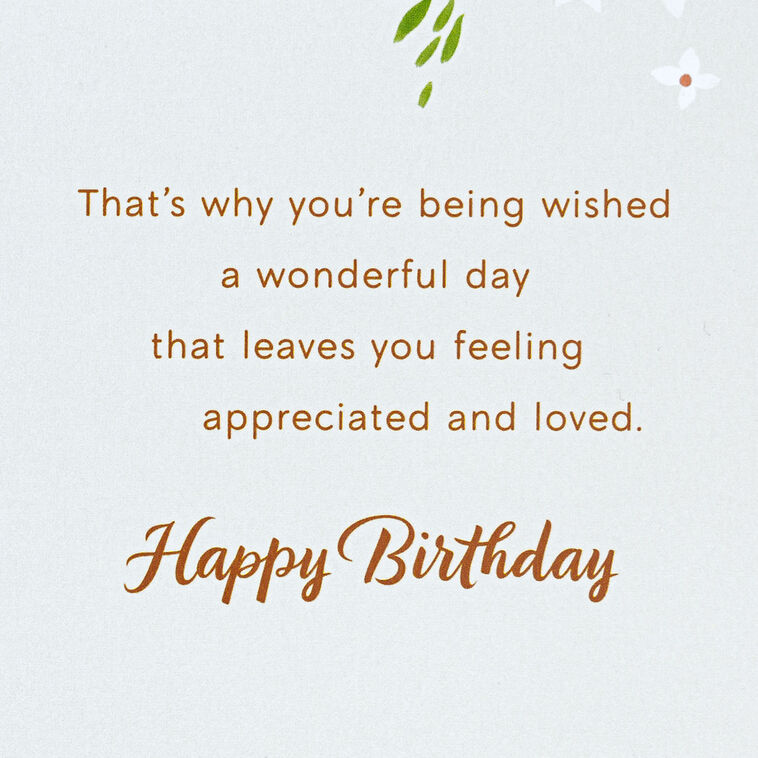 You're Appreciated and Loved Birthday Card for Sister-in-Law, , large image number 3