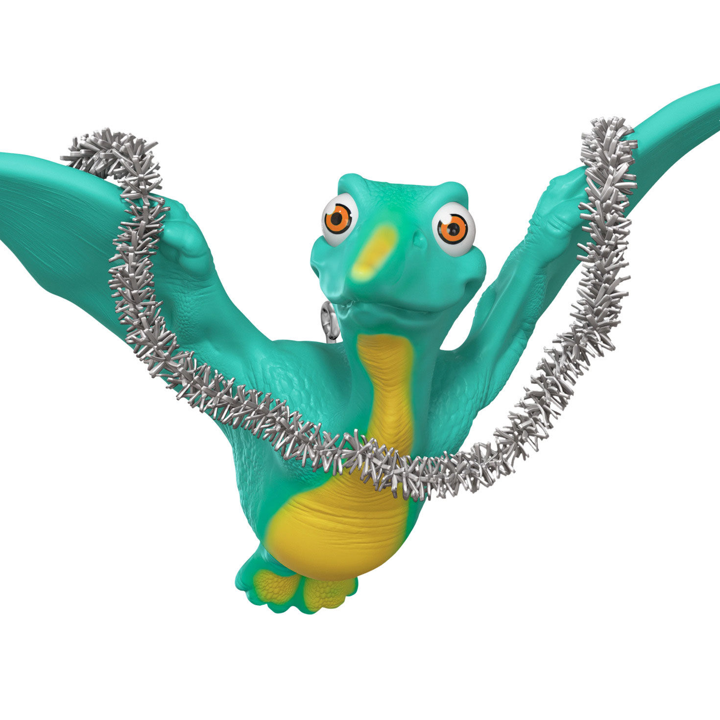 Flying Dinosaur With Garland Keepsake Ornament  image number 5