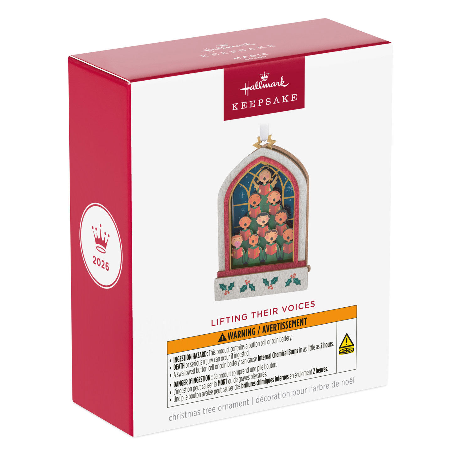 Choir in Window Musical Keepsake Ornament Package Front image number 7