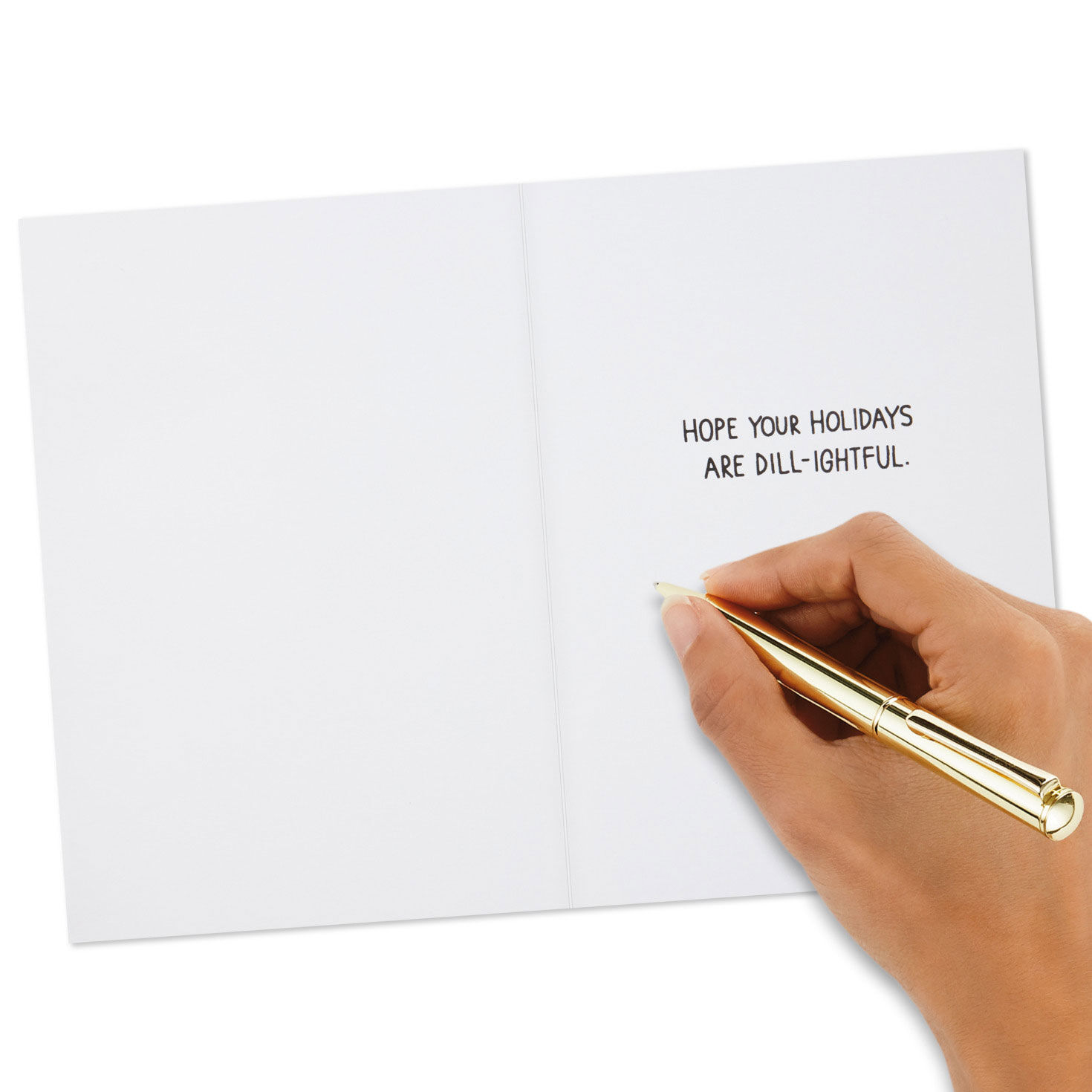 Shoebox Humorous Boxed Christmas Card Pack Signing card image number 5