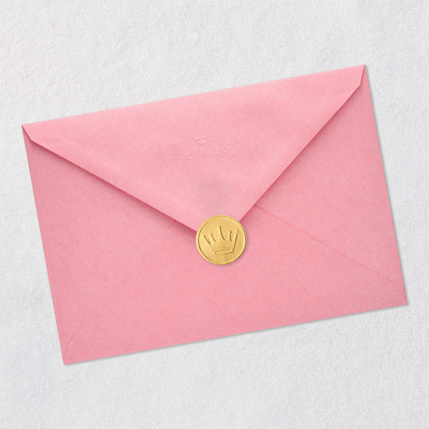 Getting Out of the House Funny Birthday Card Envelope Back with Seal image number 8