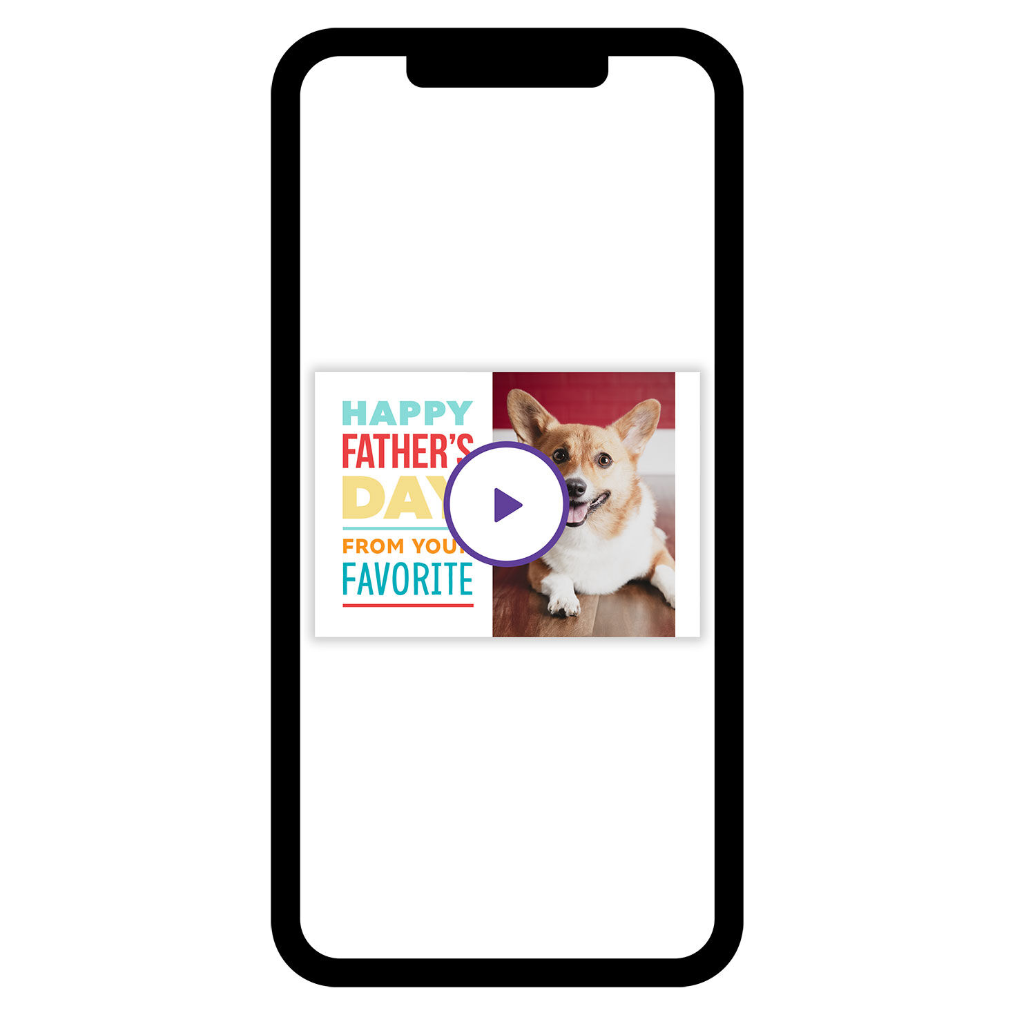 Bright Type Father’s Day eCard