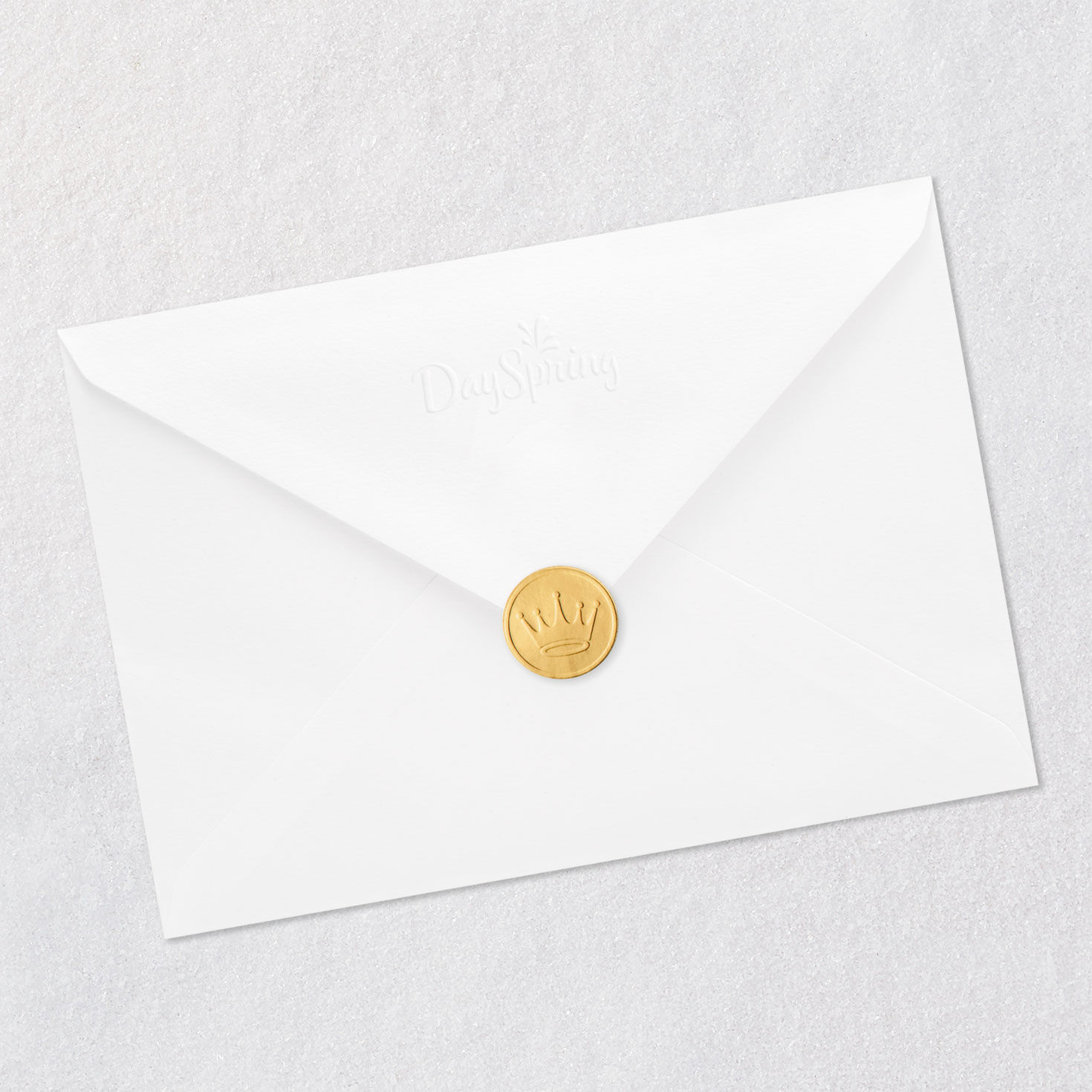 Flowers Religious Mother's Day Card for Mom Envelope Back with Seal image number 9