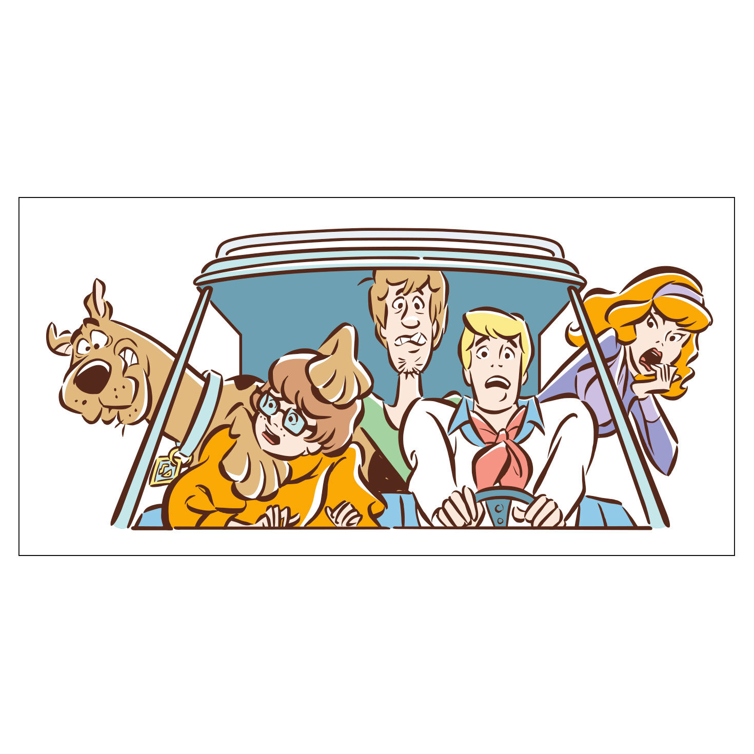 Scooby-Doo Characters Collector Glass  image number 2