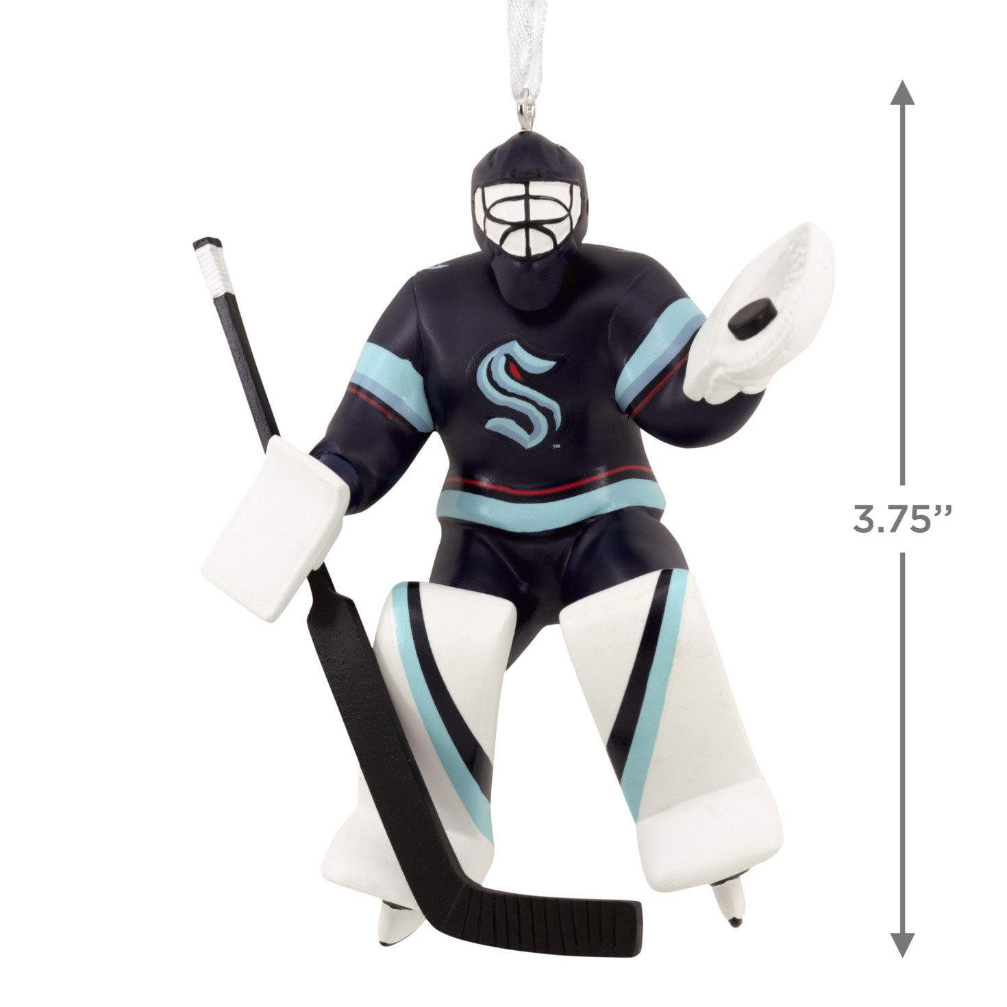 NHL Seattle Kraken™ Goalie Hallmark Ornament for only USD 14.99 | Hallmark