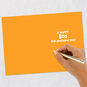 Pumpkin With Boo Glasses Kids Halloween Card Signing card image number 7