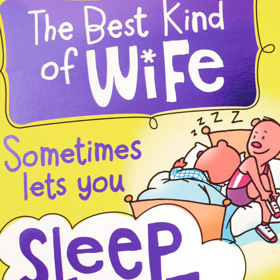 Best Kind of Wife Funny Anniversary Card, , large image number 9