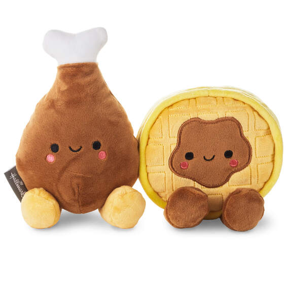 Better Together Chicken and Waffle Magnetic Plush, 6.75"