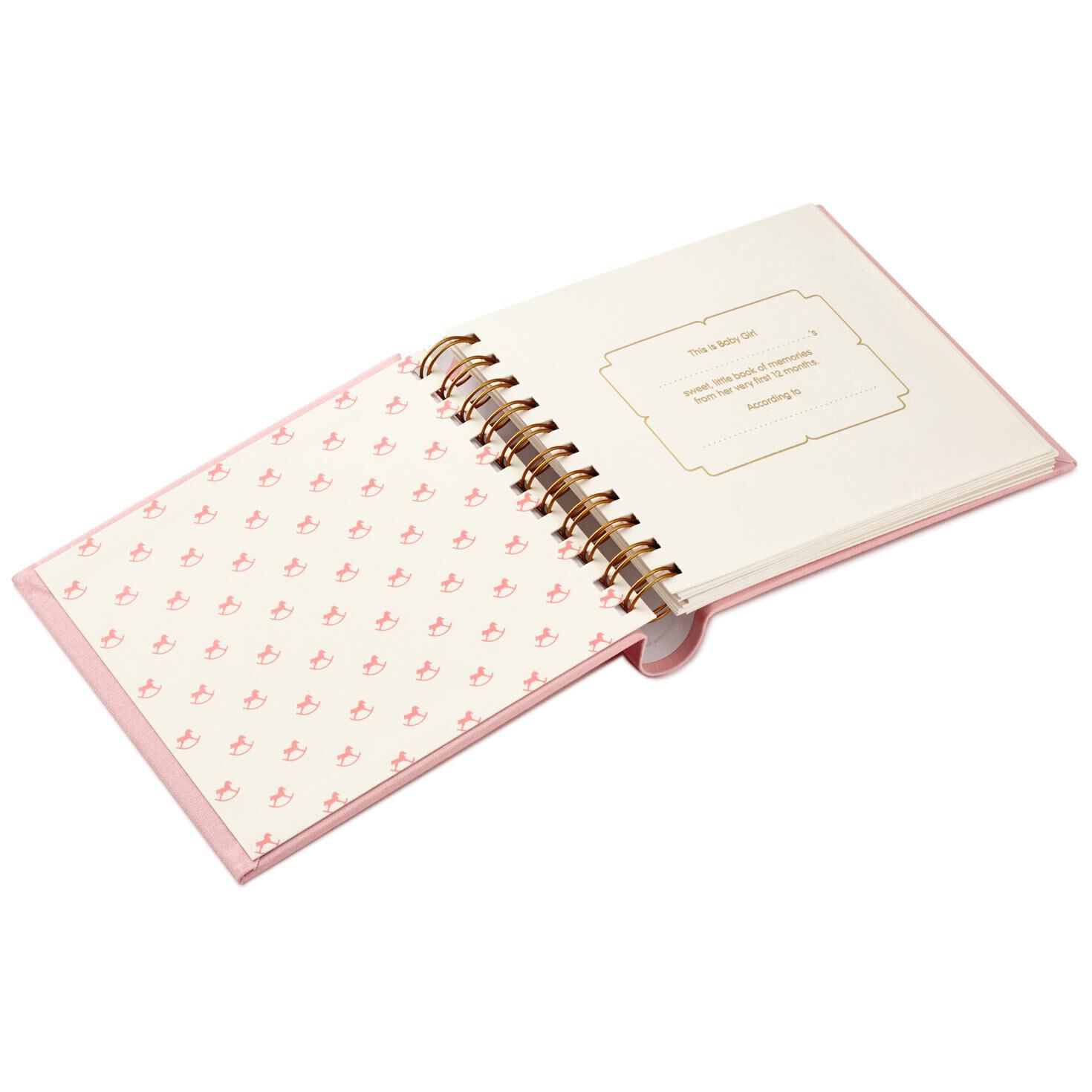 new baby photo albums baby memory books hallmark baby book for girl