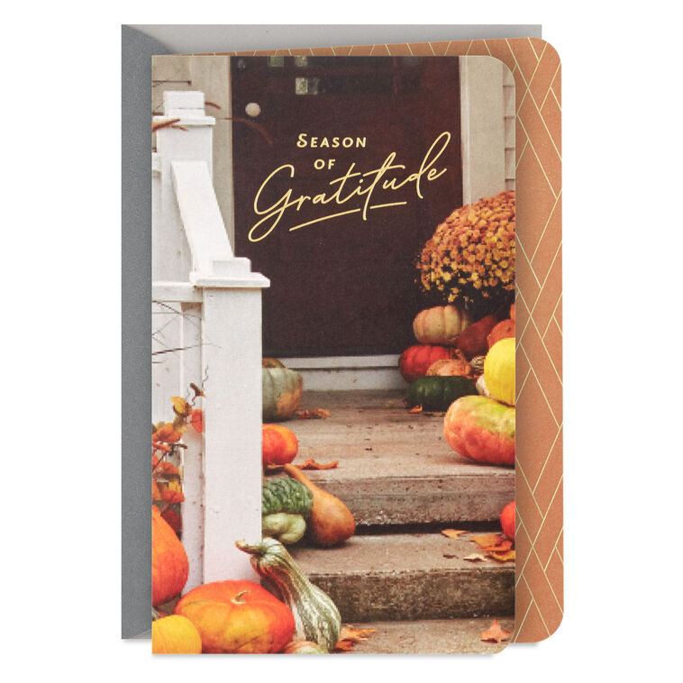 Season of Gratitude Thanksgiving Card