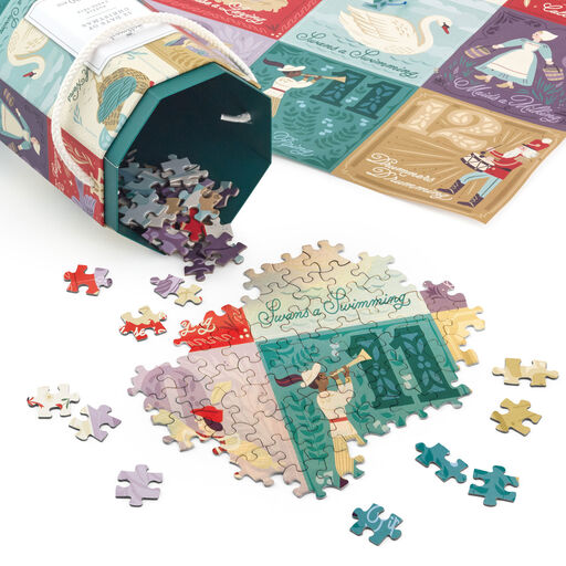 The 12 Days of Christmas 1000-Piece Jigsaw Puzzle, 