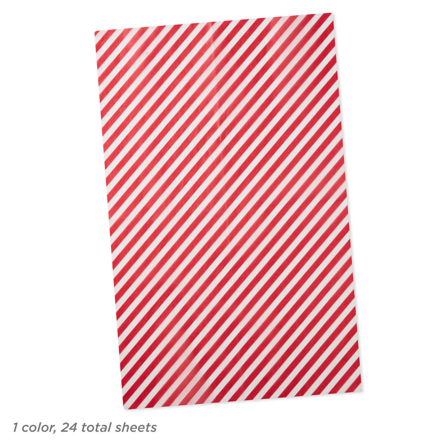 Red and White Stripes Food Safe Holiday Wrap measurement image number 3