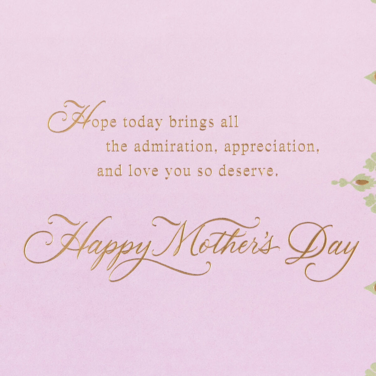 Good and Caring Heart Mother’s Day Card for Niece Greeting Cards
