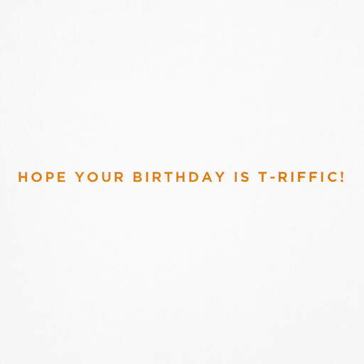T-riffic Dinosaur Birthday Card for Kids, 