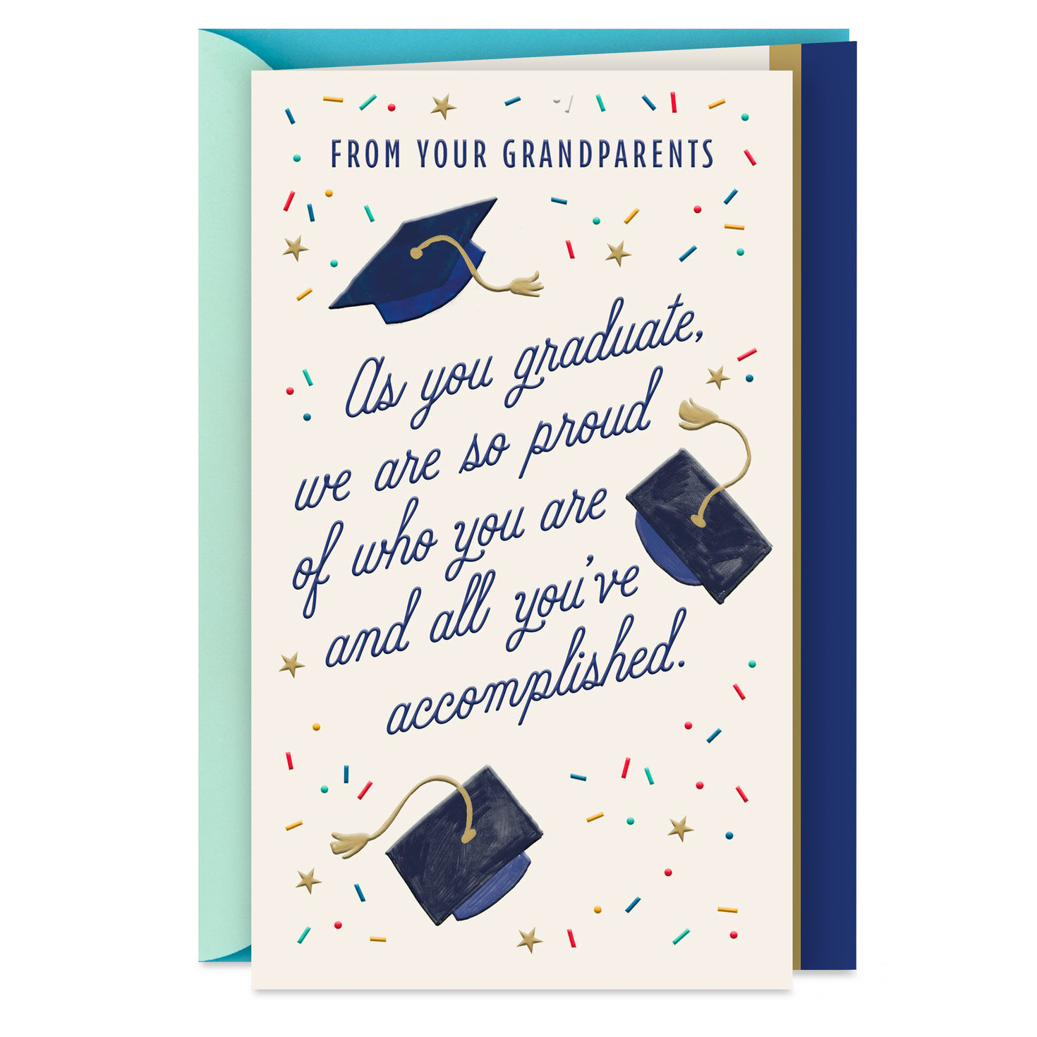 The World Could Use More of Everything You Are Graduation Card from Grandparents