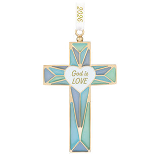 God is Love 2026 Metal Ornament