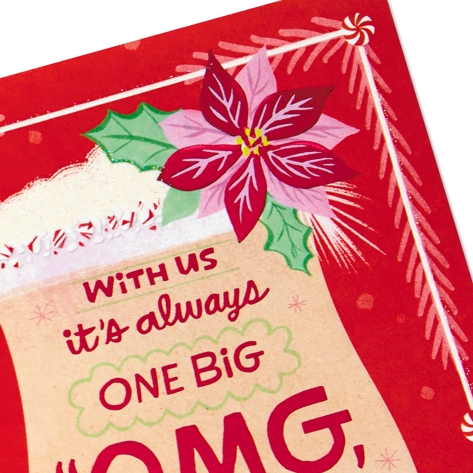 Friends Every Season of the Year Christmas Card for Her Greeting
