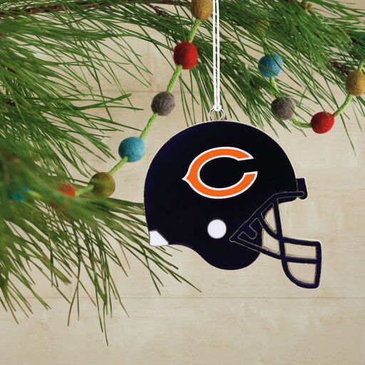 NFL Chicago Bears Football Helmet Metal Hallmark Ornament, 