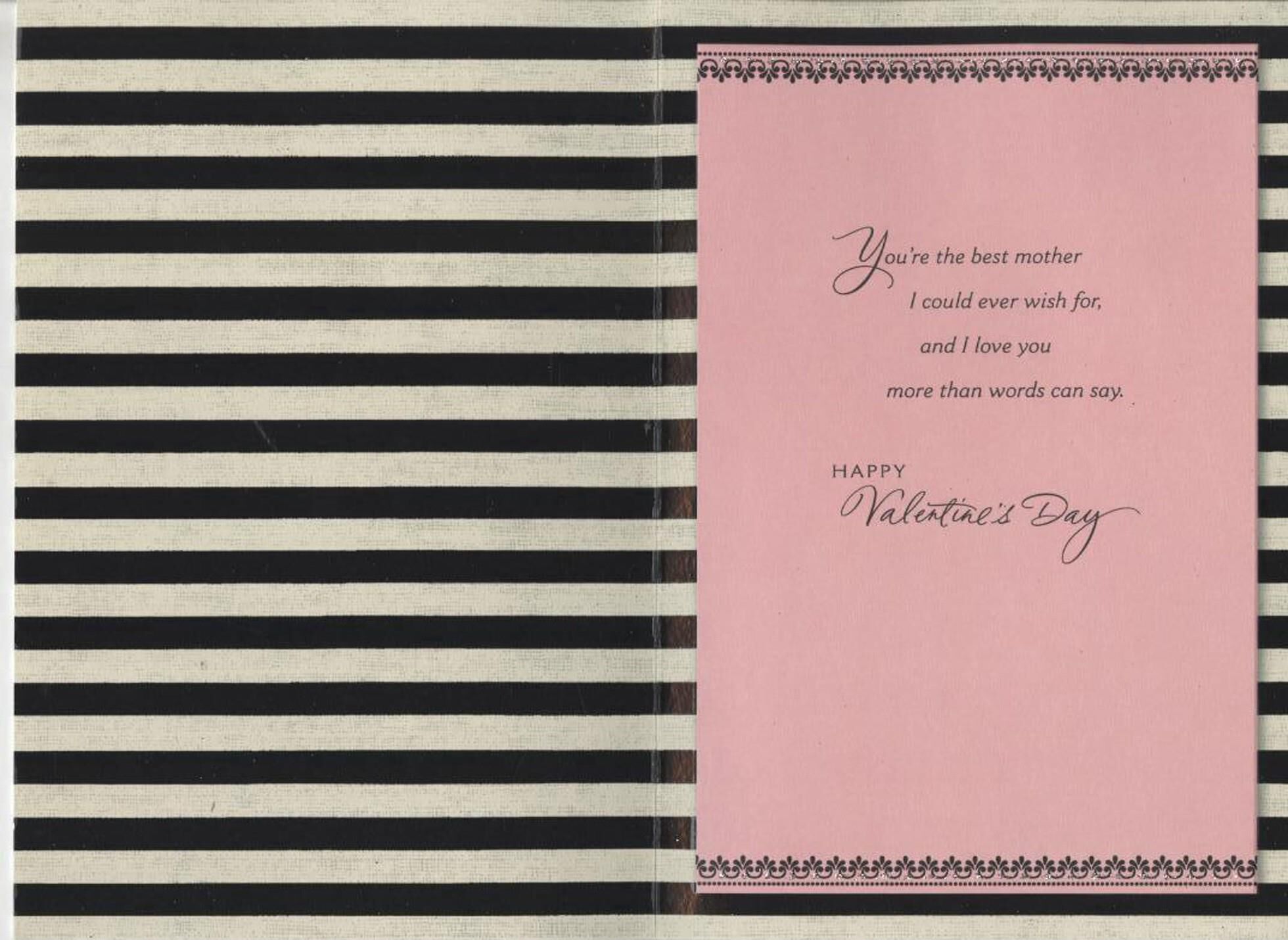 Much Gratitude for Mom Valentine's Day Card