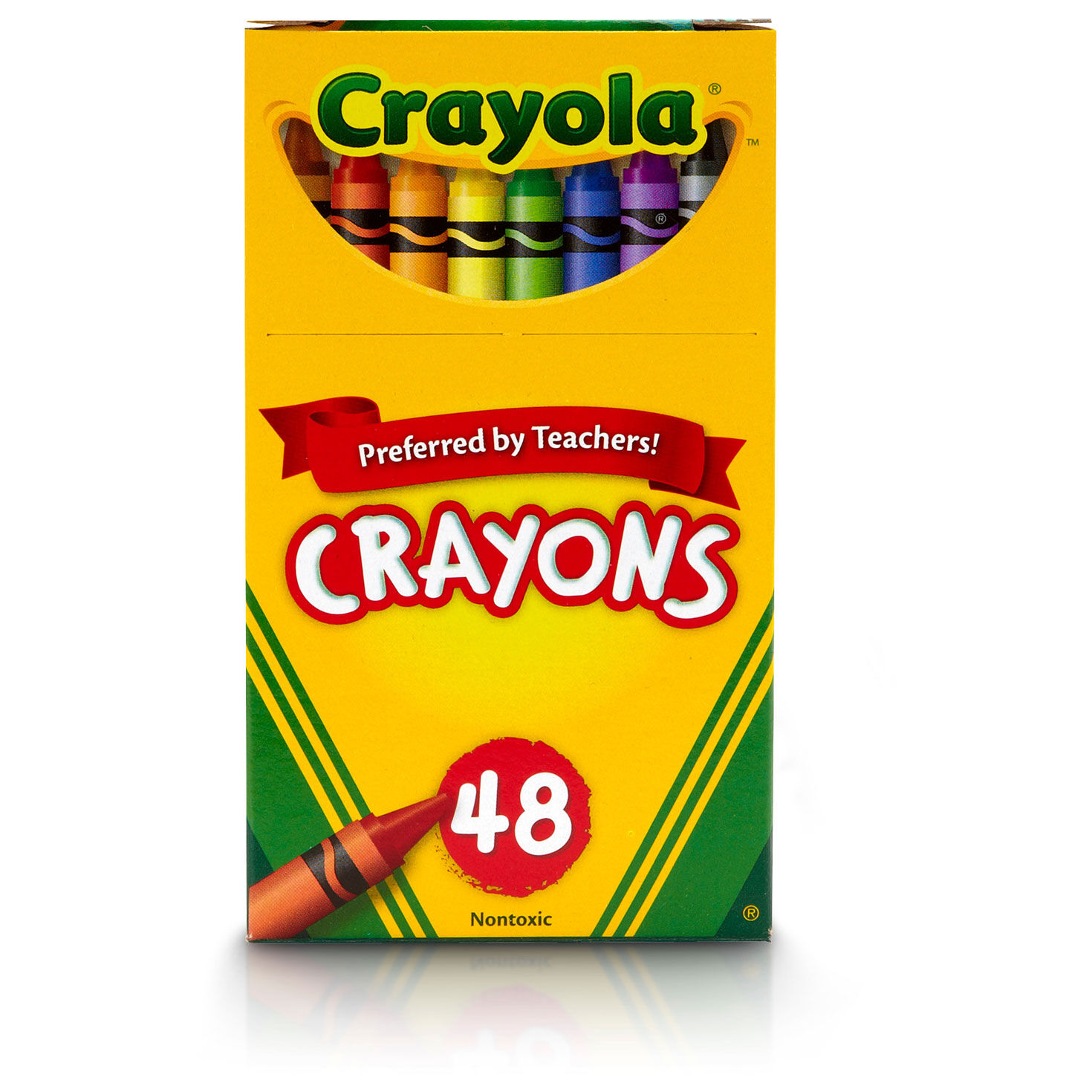  Crayola Crayons, 8 Count (Case of 48) : Toys & Games