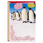 Shake Your Groove Thing Penguins Funny Musical Valentine's Day Card, , large image number 1