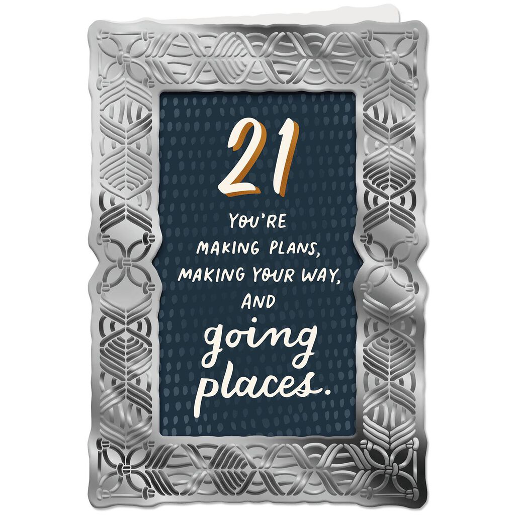 you are going places