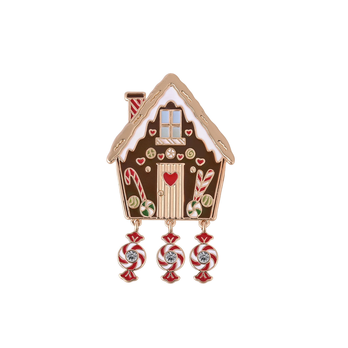 Gingerbread Statement Pin