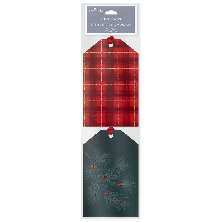 Tis the Season 8-Pack Assorted Holiday Gift Tags package front image number 6