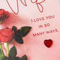 Love You in So Many Ways Valentine's Day Card for Wife, , large image number 4