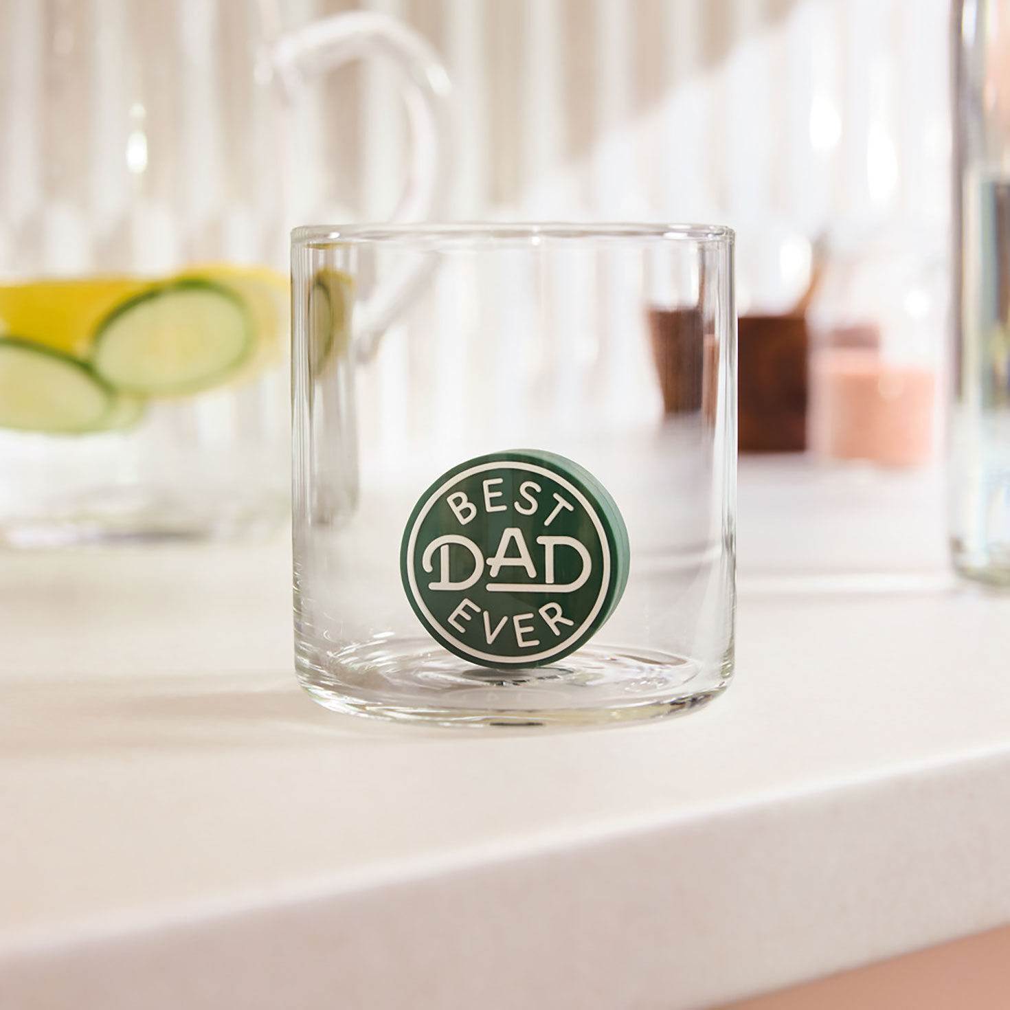 Charmers Best Dad Ever Green Silicone Charm, , large image number 2