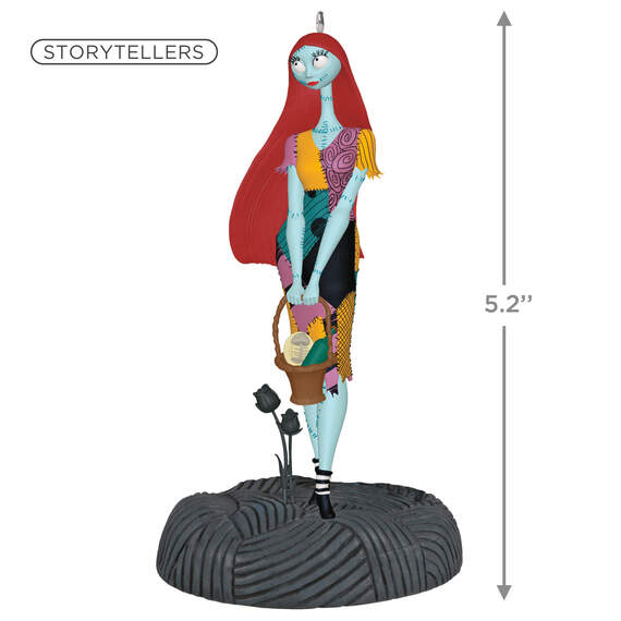Disney Tim Burton's The Nightmare Before Christmas Collection Sally Ornament With Light and Sound, , large image number 3