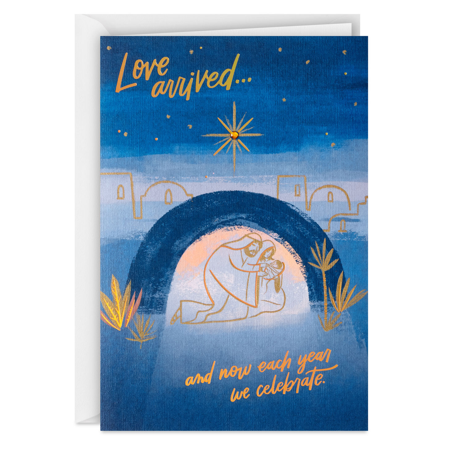 Watercolor Nativity Scene Christmas Card for only USD 5.59 | Hallmark