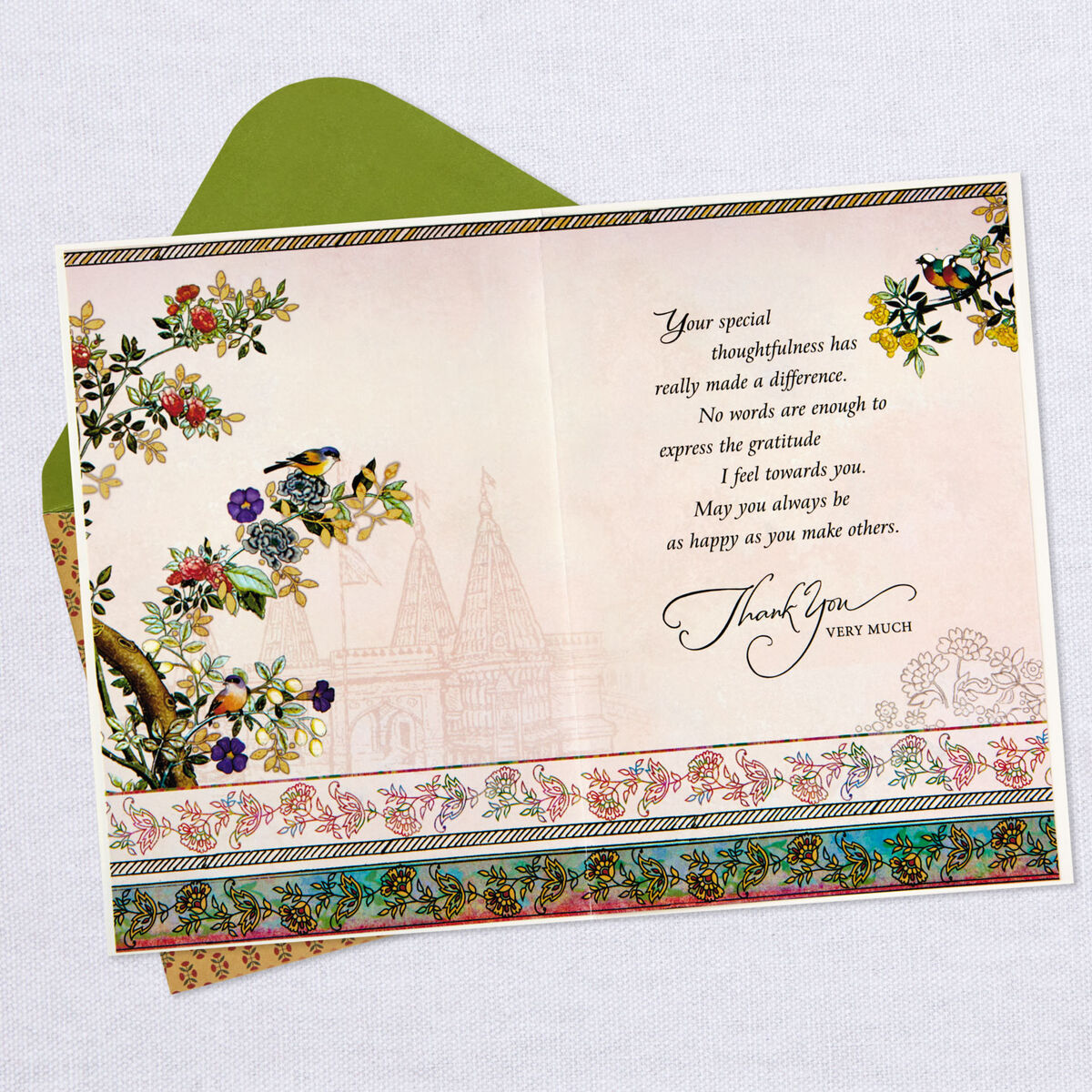 Your Special Thoughtfulness Thank You Card Greeting Cards Hallmark