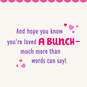 You're Loved a Bunch Mother's Day Card, , large image number 2