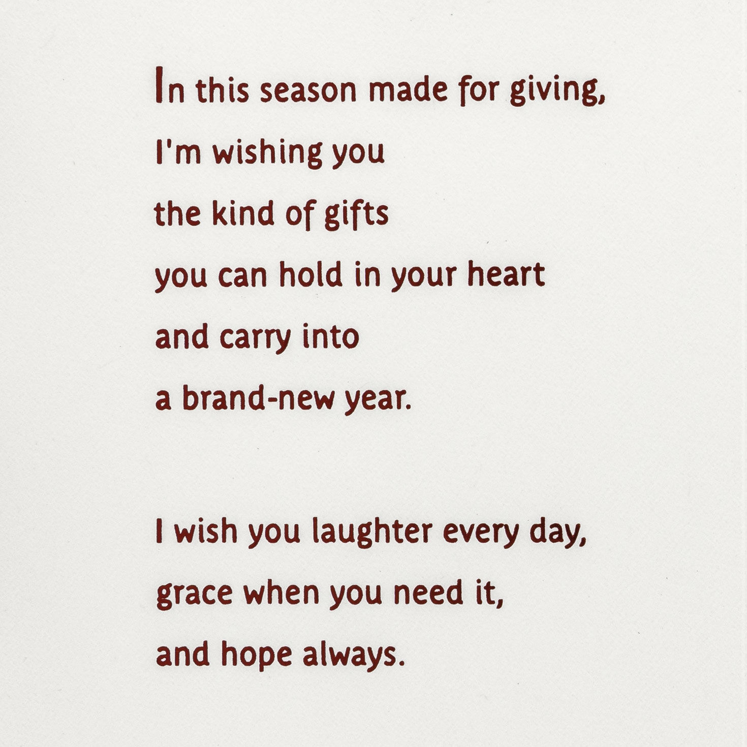 Your Friendship Is a Gift Christmas Card for Friend for only USD 5.59 | Hallmark