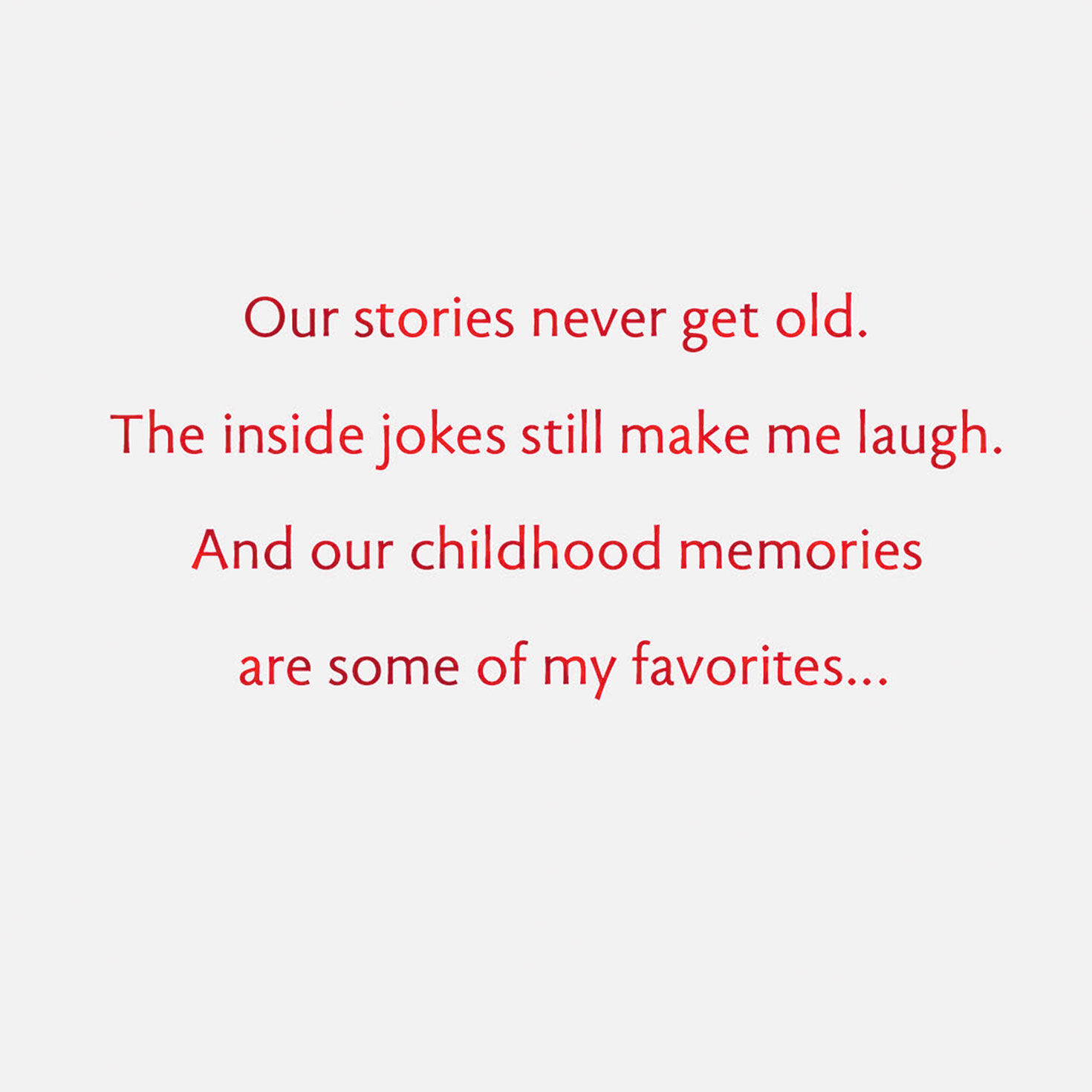 Rainbow Hearts Sister Valentine's Day Card sentiment image number 2