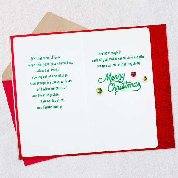 Love You All Christmas Card for Son and Family, , large image number 4