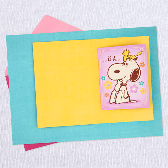 Peanuts® Snoopy Heartfelt Hug Pop-Up Mother's Day Card With Mini Cards, , large image number 4