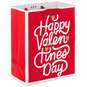 9.6" Happy Valentine's Day Script Gift Bag, , large image number 1